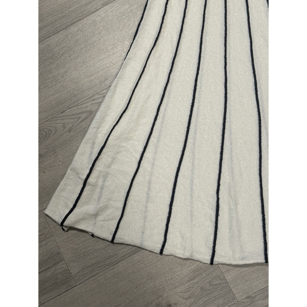 Zara NWT Navy Stripe Sleeveless Knit Maxi Dress Medium - Picture 6 of 10